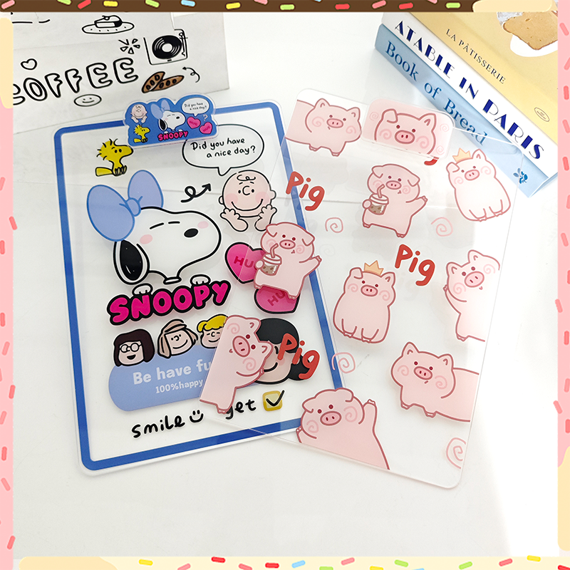 亚克力SNOOPY学生可爱卡通A4试卷夹板透明a5垫板多功能办公文具,模玩/动漫/周边/娃圈三坑/桌游,谷美,淘宝优惠券,粉丝福利购,淘宝优惠卷