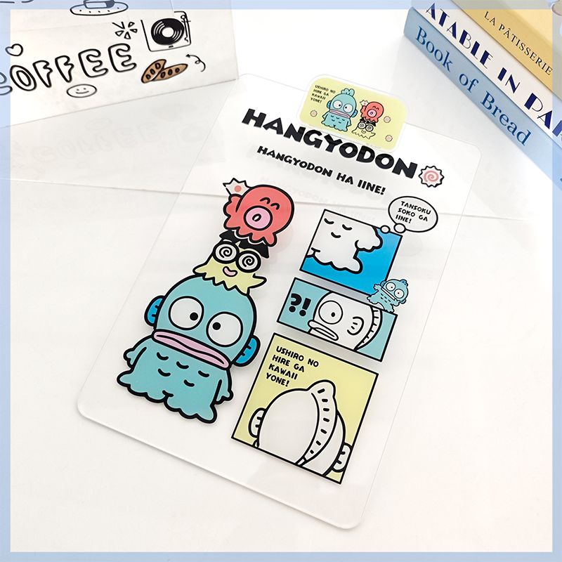 亚克力卡通夹板写字垫板A4a5学生开学文件多功能HANGYODON半鱼人,模玩/动漫/周边/娃圈三坑/桌游,谷美,淘宝优惠券,粉丝福利购,淘宝优惠卷