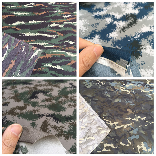 原品锦纶500D阻燃牛津布防雨迷彩布防水迷携行具箱包面料