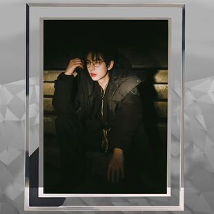 蒲熠星周边同款名侦探学院照片diy定制水晶相框女友闺蜜生日礼物