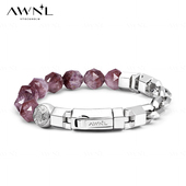AWNL太古星河天然极光水晶手链男款 龙眼石手串生日礼物送男友