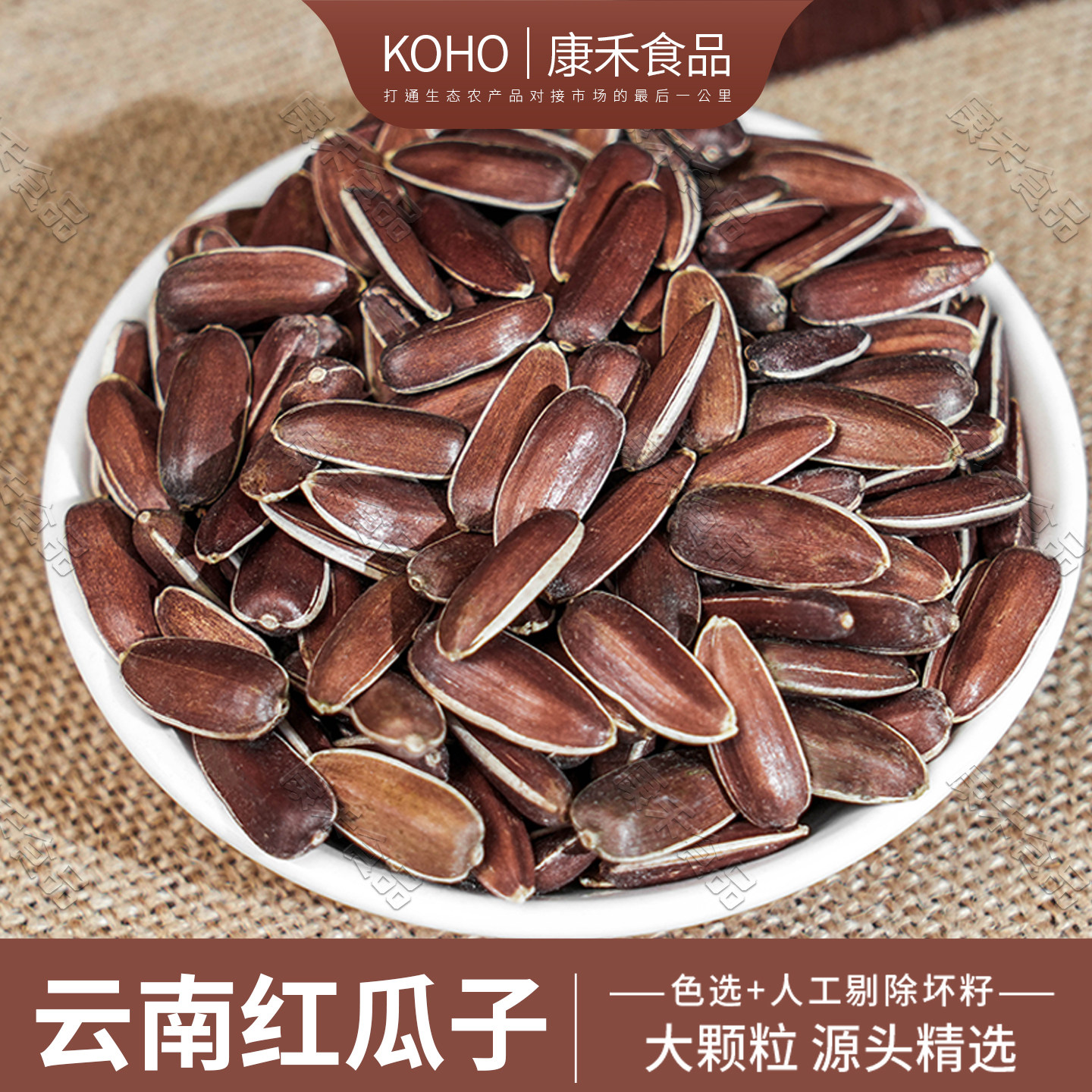 云南红皮葵花籽大颗粒原味新货