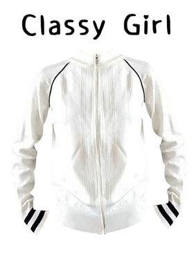 韩系学院风白色毛衣开衫外套女秋冬季2025新款设计感小众针织上衣