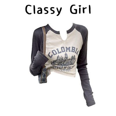 早秋气质内搭打底衫设计感上衣