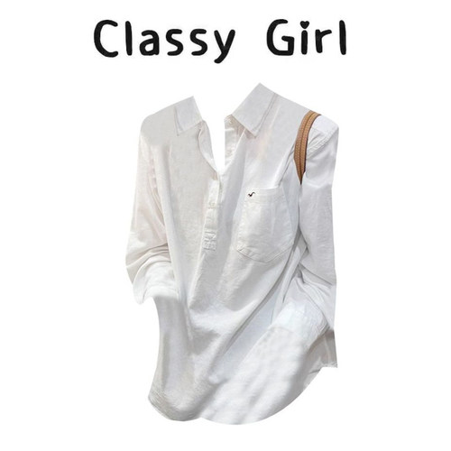 法式高级感长袖上衣设计感小众