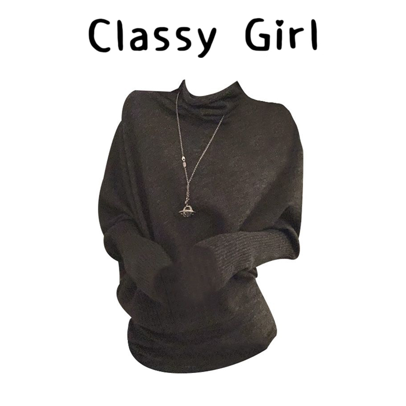 秋冬不规则设计感针织毛衣上衣