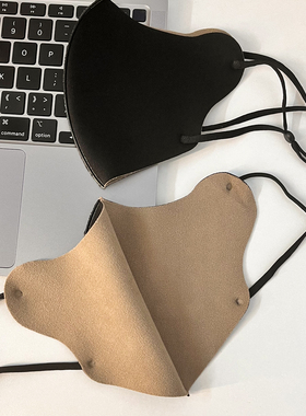 口罩冬季保暖加厚男女高颜值黑色防风防寒防晒骑行加厚可调节耳绳