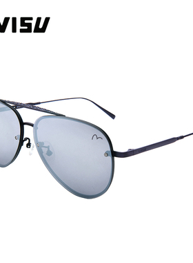 EVISU 惠美寿太阳镜男女飞行员蛤蟆镜墨镜遮阳眼镜时尚 2049