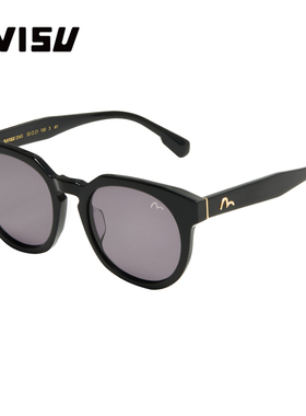 EVISU眼镜惠美寿潮牌街拍网红太阳镜男女板材大脸显瘦2045