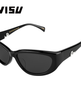 2025新款EVISU惠美寿曲面墨镜男猫眼小框发箍墨镜女朋克风2105