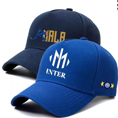 Milano国米意甲国际米兰训练足球迷应援棒球帽遮阳男鸭舌帽子