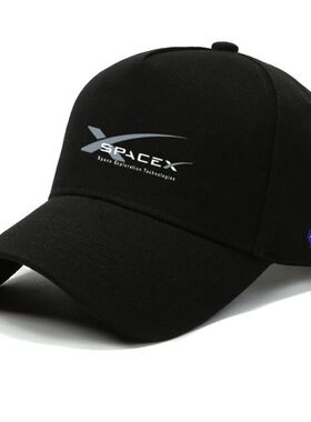 太空spacex探索技术发射猎鹰九号出游棒球帽男户外遮阳鸭舌帽子女