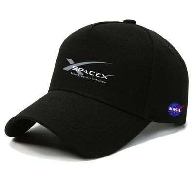 太空spacex探索技术发射猎鹰九号出游棒球帽男户外遮阳鸭舌帽子女