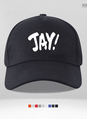 周杰伦嘉年华演唱会联名应援帽子学生纯棉黑色男女潮周边鸭舌帽子