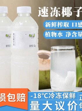 速冻冷冻椰子水生椰拿铁椰青水