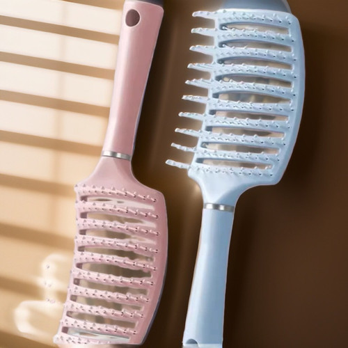 女神蓬松排骨造型梳 可按摩头皮防静电梳子卷发梳蓬松造型神器