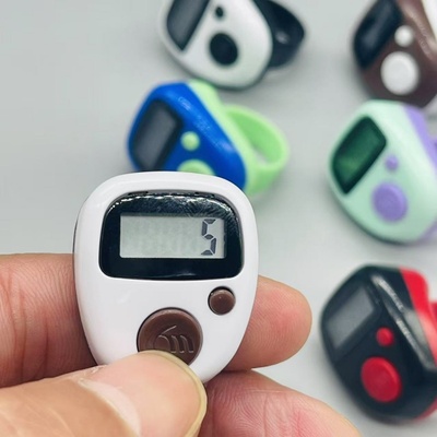 电子计数器手指环戒指按夜灯点数