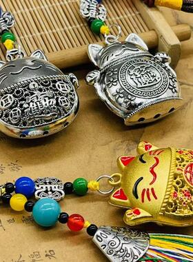 西藏特色旅游纪念品吊坠招财猫挂