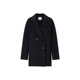 通勤双排扣翻驳领中长款 MISS BUCCI秋冬女士时尚 羊绒毛呢大衣外套