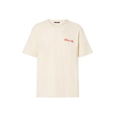 BALMAIN巴尔曼24春夏新品 T恤 后背大印花图案圆领短袖 男女同款 时尚