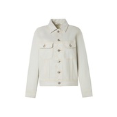 女士时尚 MISS BUCCI秋冬新款 休闲复古纯色牛仔外套