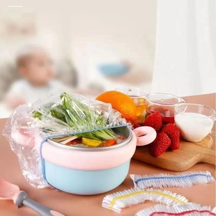 一次性保鲜膜套免撕保鲜罩袋食品级家专用pe套菜袋