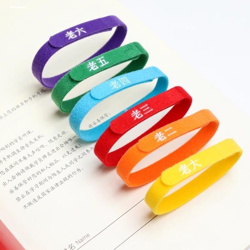 新生宠物识别圈小奶猫奶狗分辨项圈猫咪出生记号绳标识脖子标识带