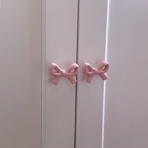 蝴蝶结拉手抽屉衣柜餐柜门小把手