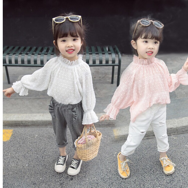 女童装衬衣2020新款洋气女宝宝衬衫婴儿童韩版春秋上衣1-2-3-4岁0|ruв категории Женская одежда, рубашка - от Buy2taobao.com для оказания профессиональной услуги покупки агента Taobao