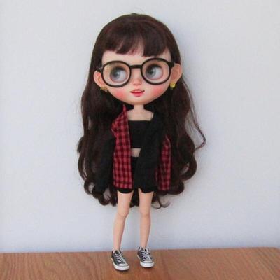 blythe娃衣 小布娃娃衣服 azone ob24 ob26 ob27芭可比儿手作娃衣
