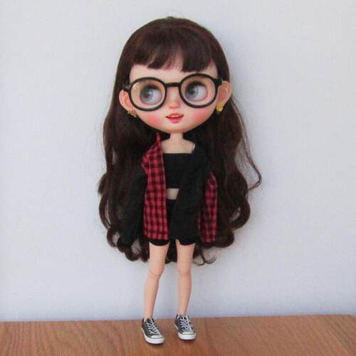 blythe娃衣 小布娃娃衣服 azone ob24 ob26 ob27芭可比儿手作娃衣