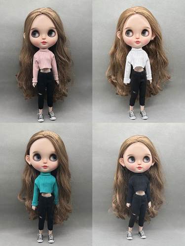 blythe小布娃娃衣服fr ob24 ob27  azone licca芭可娃娃换装衣服