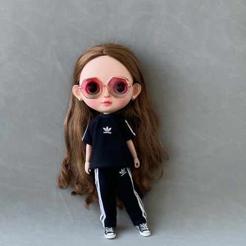 blythe小布娃娃衣服 azone ob24 ob26 ob27fr 芭可比儿 潮牌娃衣