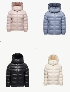 Choice.i Girl 女童男童大童 洋气鹅绒带帽羽绒服 羊羔毛外套