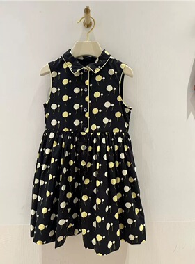 Choice.i Girl bp 女童波点樱桃印花松紧腰半身裙 波点樱桃连衣裙