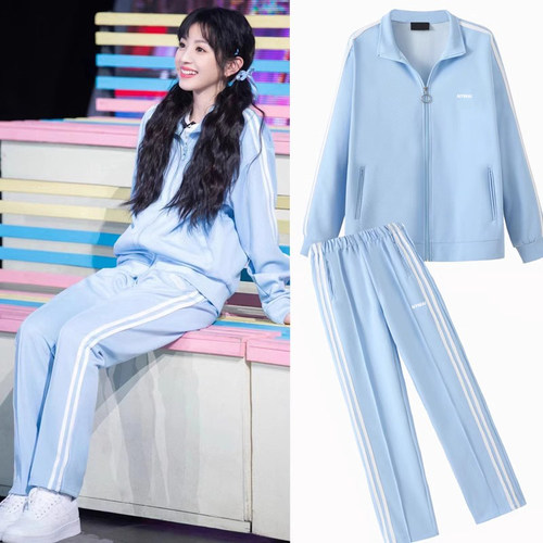 男女同款休闲时尚运动服两件套