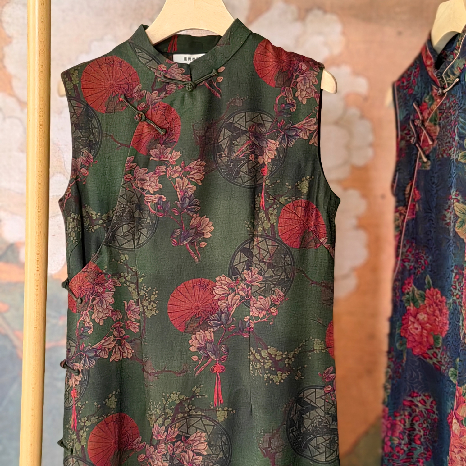 样衣集新国风复古旗袍连衣裙