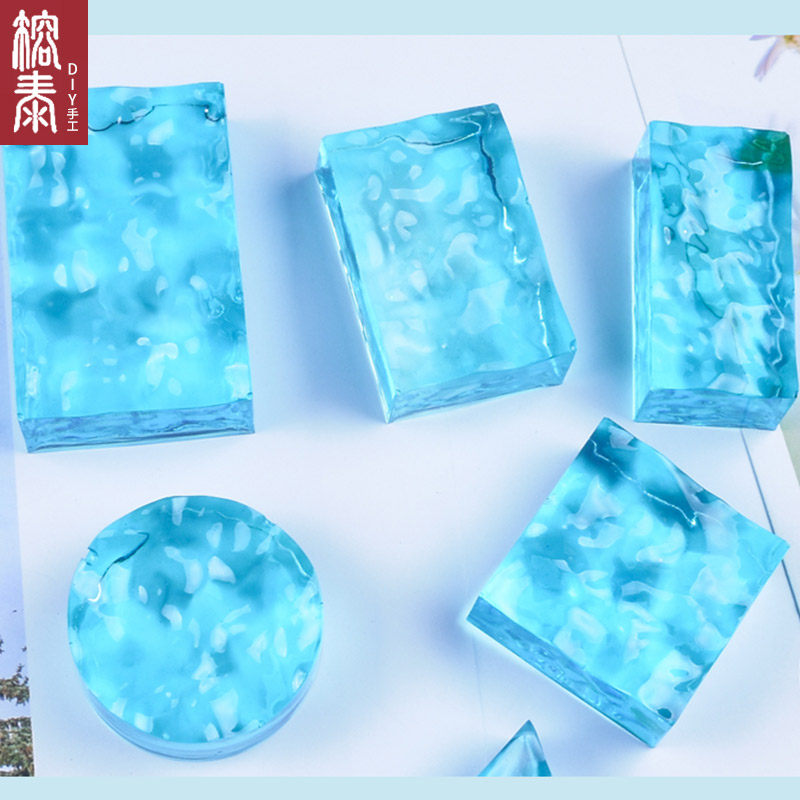 喜妹水晶滴胶diy水纹模具波纹硅胶模具手工制作饰品吊坠 滴胶模具