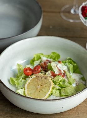 〖超实用9.99单个碗〗7英寸陶瓷碗菜碗复古沙拉碗面碗瑕疵大汤碗