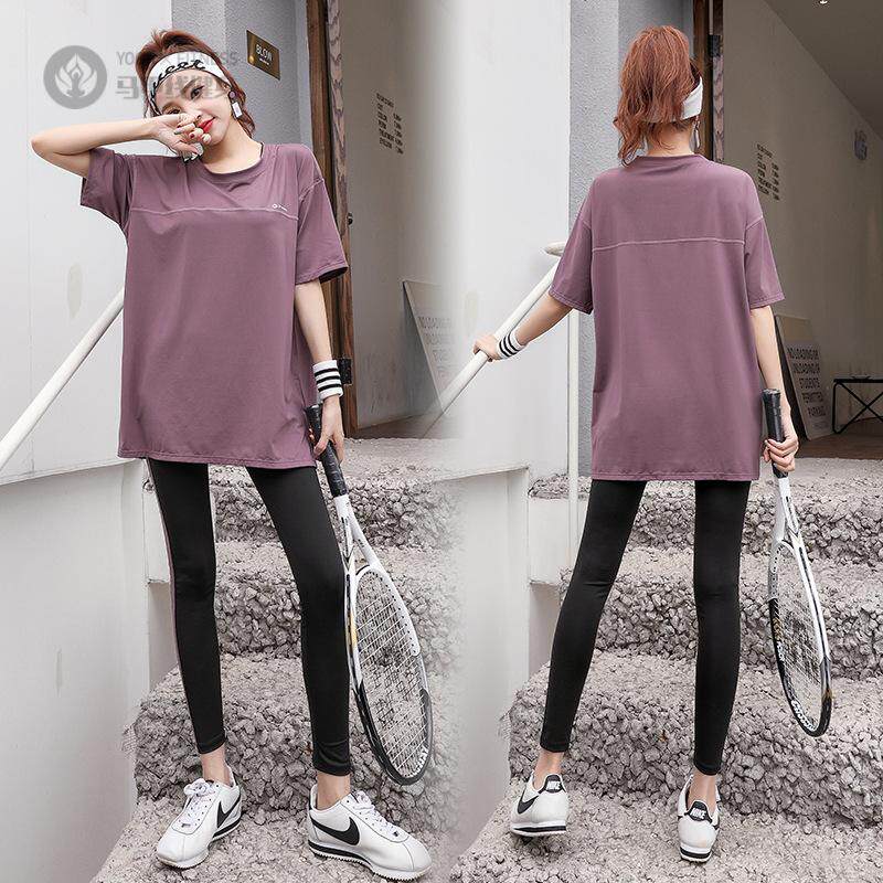 胖妹妹宽松大码运动健身服套装女