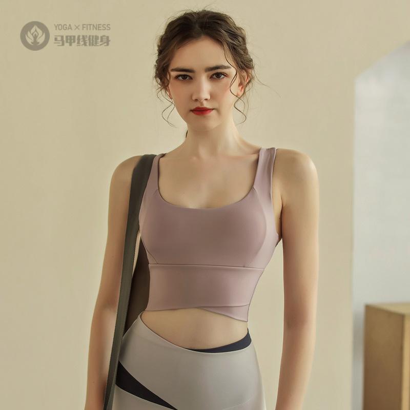 夏季运动内衣女聚拢防震瑜伽服图片