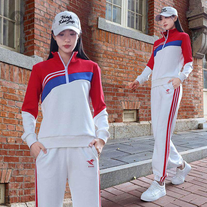 妤伽运动时尚套装女新品休闲卫衣跑步健身大码宽松广场舞服装新款