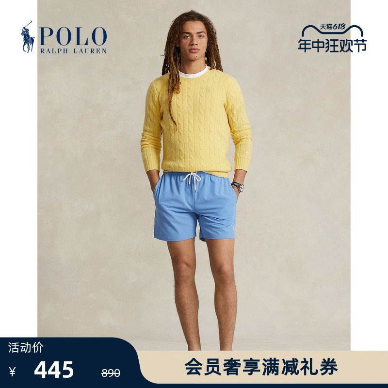 Ralph Lauren/拉夫劳伦男装 经典款旅行者沙滩裤RL13518