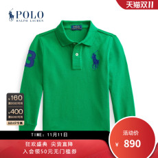 Рубашка поло Детская ralph lauren/拉夫劳伦男童 21年秋big