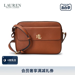 Lauren/拉夫劳伦女配 24年春Marcy中号皮革相机包RL70497