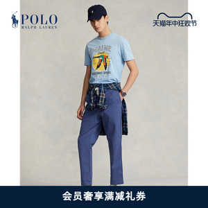 Ralph Lauren/拉夫劳伦男装 经典宽松版型Polo预科风长裤RL16604