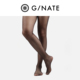 高端连裤 及图GNATE男士 超薄全透明不掉裆性感黑色正装 袜雪黛丽2双