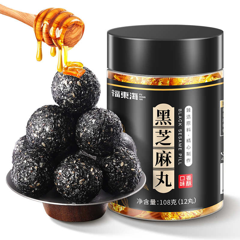 福东海黑芝麻丸香酥口味九蒸九晒手工九制黑芝麻丸|ruв категории традиционные питательный пища, гомологический продовольствия, медикаментов и продовольствия, съедобные продукты других наркотиков - от Buy2taobao.com для оказания профессиональной услуги покупки агента Taobao