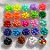 DIY饰品配件串珠材料 100个 手工串珠2元 8MM树脂亚克力珠 糖果珠