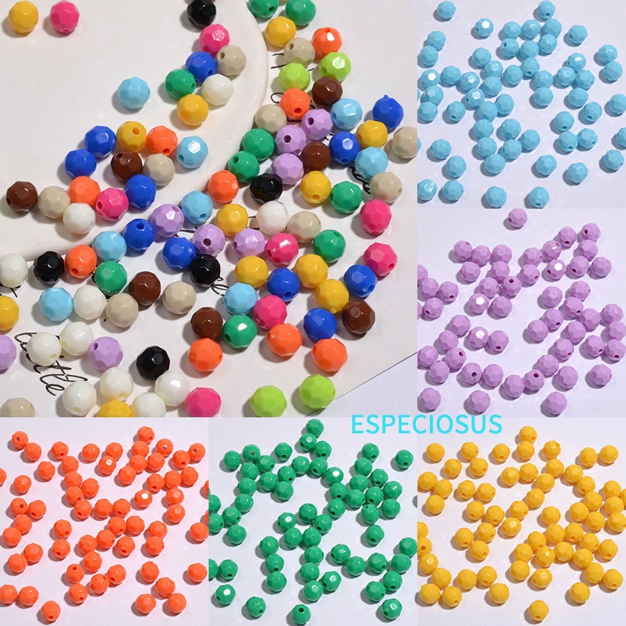 亚克力夜光地球珠圆珠子手链串珠